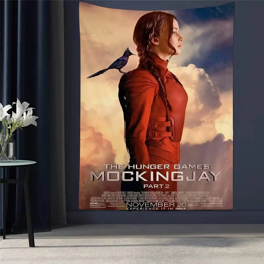 

Classic Movie Game Hunger Anime Tapestry Art Science Fiction Room Home Decor Wall Art Decor