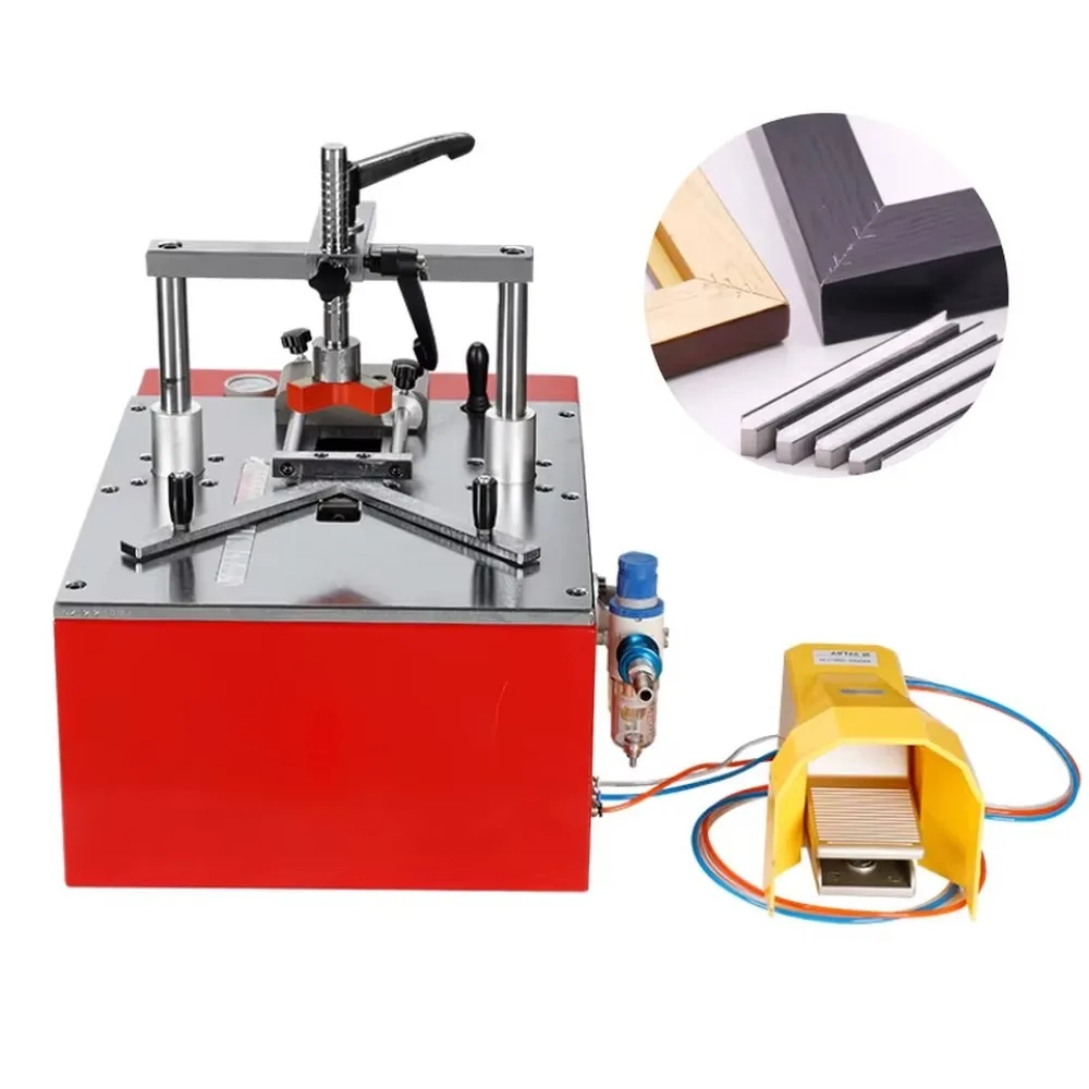 Pneumatic Underpinner Photo Frame Joining Machine Low Price Frame Making Tool for Woodworking