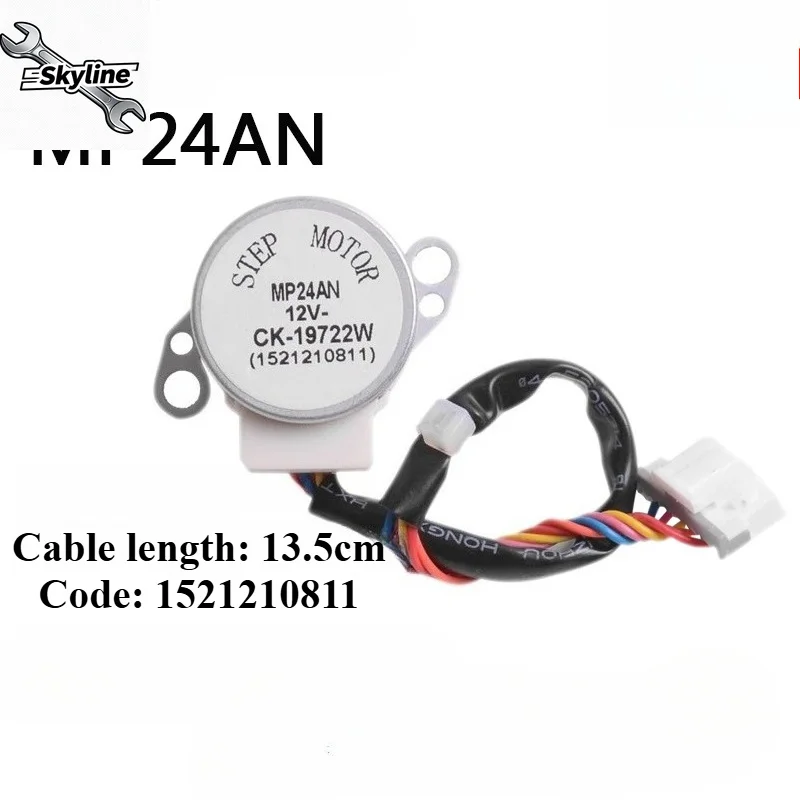Air guide motor for air conditioner Stepper motor MP24AN Long wire 1521210811