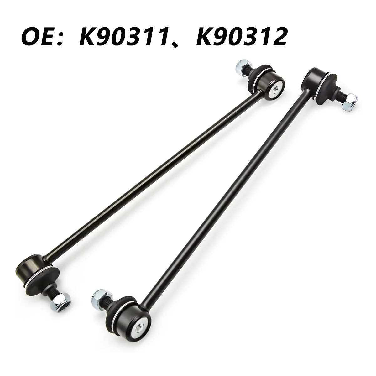 2pcs Front Left &Right Sway Bar Stabilizer Link Kit Fit 1997-2001 for Toyota Camry 1999-2003 Solara Avalon Replace K90311 K90312