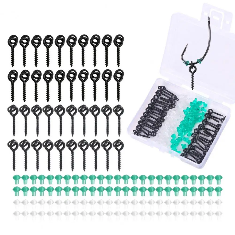 

Easy Installation Fishing Gear Long-lasting Fishing Gear Compact Rubber Beads Carp Fish Hook Stopper Kit for Easy Installation