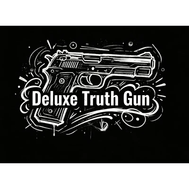 Pistolet de la Vérité Deluxe pour tours de magie de close-up, illusions et accessoires de magie, pour magiciens professionnels, Magia, pour la recherche de la carte sélectionnée dans un jeu de cartes de poker