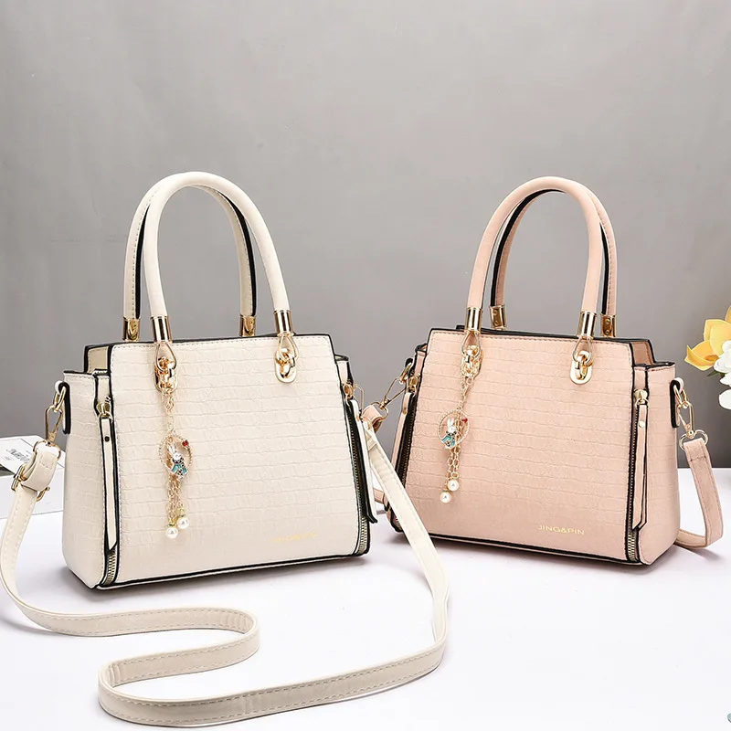 

High Quality Soft Retro Pu Leather Female Handbags Tote Bags Luxury Shoulder Crossbody Bag for Women Purses and Handbags