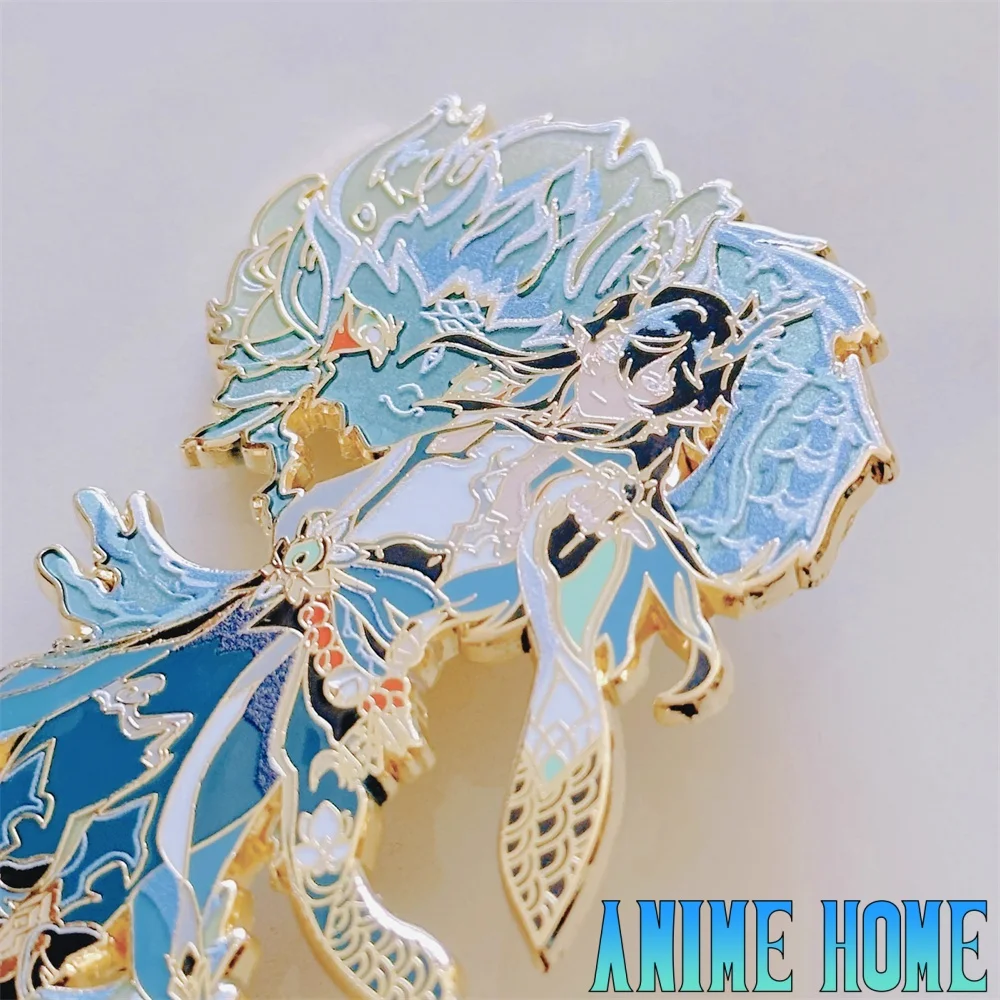 

Game Honkai Star Rail Dan Heng Metal Badge Brooch Pin Collection Cosplay Original Friend Kids Gift M