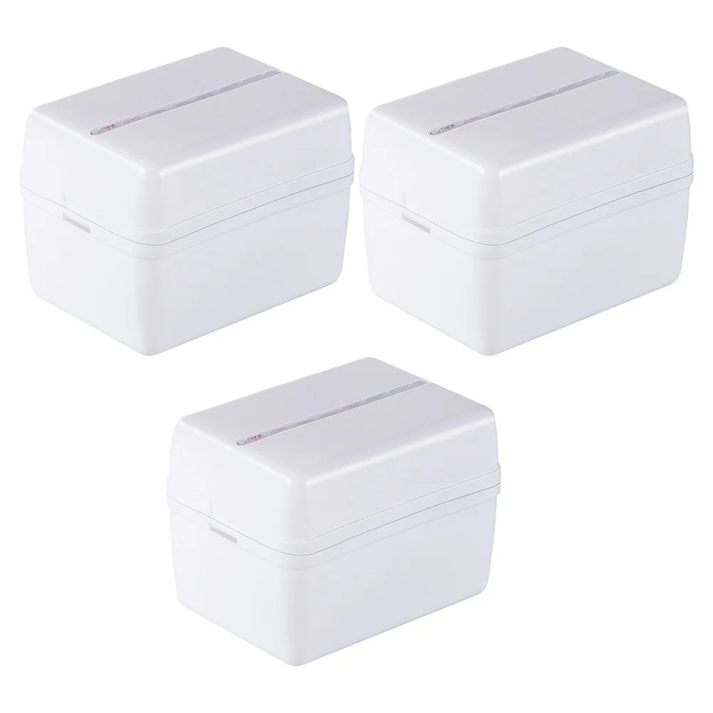 3 مجموعات من صندوق الكيك، دعائم حفلات أعياد الميلاد الإبداعية، هدية مفاجئة من البلاستيك، صندوق كعك، دعائم عيد الميلاد المفاجئة