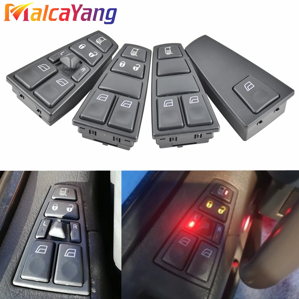 Interruptor de Ventana Maestro para Camión Volvo FH12, FM y VNL – Evaluación Técnica y Uso Práctico del Modelo 21543897