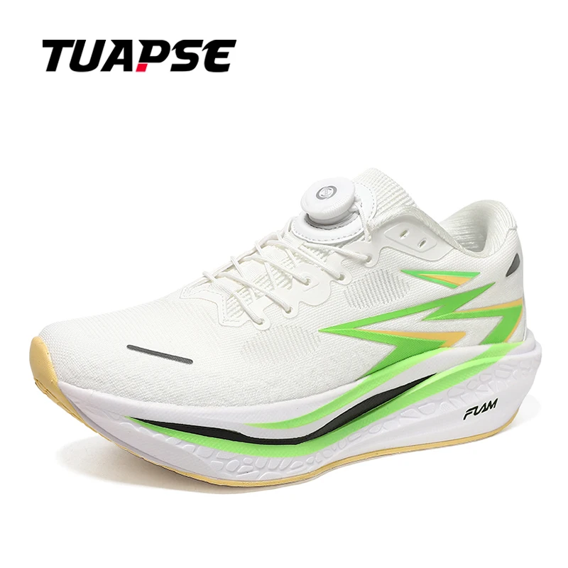 

TUAPSE мужские летние модные модные кроссовки с быстрой шнуровкой, нескользящие дышащие повседневные стильные кроссовки Flywire, удобные кроссовки