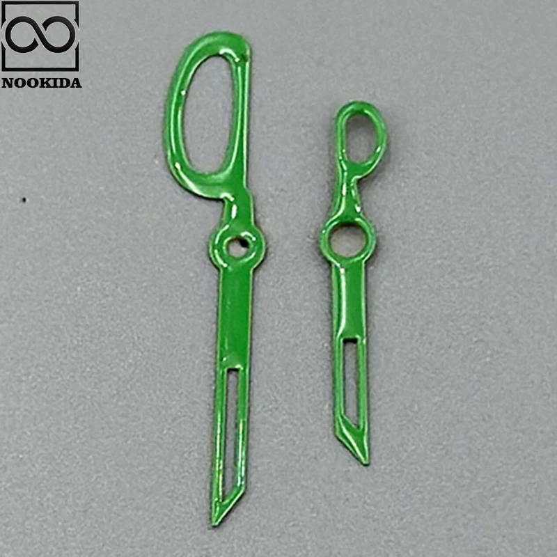 NOOKIDA Gunting Jam Tangan Aksesori Jam Tangan untuk Gerakan NH35/NH36/4R/7S Merah Kuning Biru Hijau Kuning-Hijau