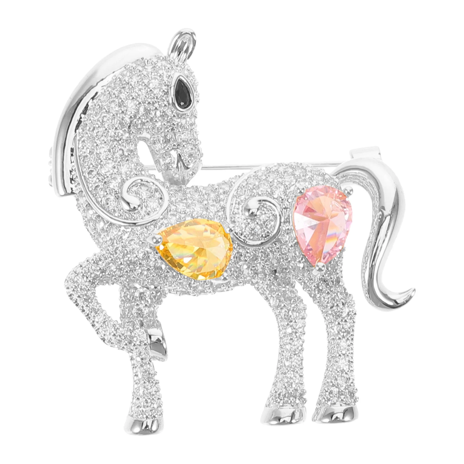 

Glamorous Crystal Rhinestone Brooch for Women Fashion Jewelry Accessories Sparkling Pin Badge for Wedding Party Gifts