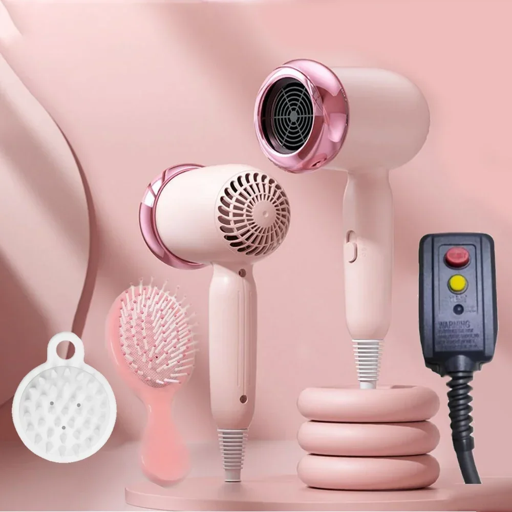 2024 New High Speed Hair Dryer Low Noise Negative Ion Hair Care Constant Temperature Fast Drying Hair Dryer for Home Salon Use