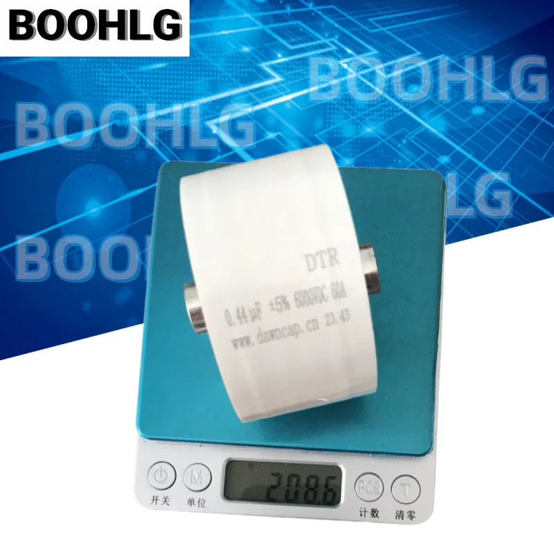 0.44UF 6KV 6000V 60A High Voltage Resonant Film Capacitor Special for Electromagnetic Heating Coil Induction Heating Capacitor