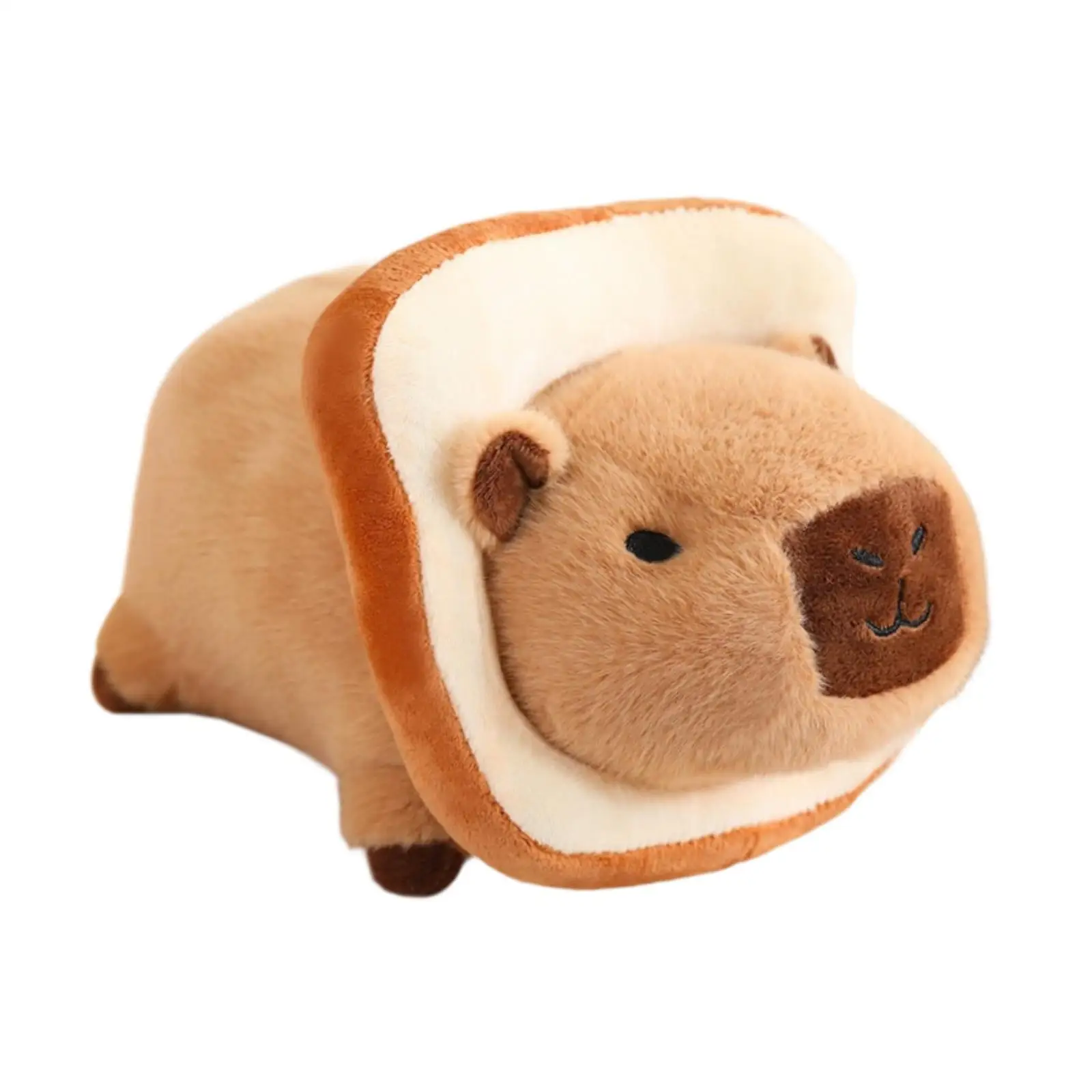Capybara 봉제 인형 박제 동물 플러시 사진 소품 성인을위한 편안한 만화 자동차 장식 선물 어린이 파티 용품