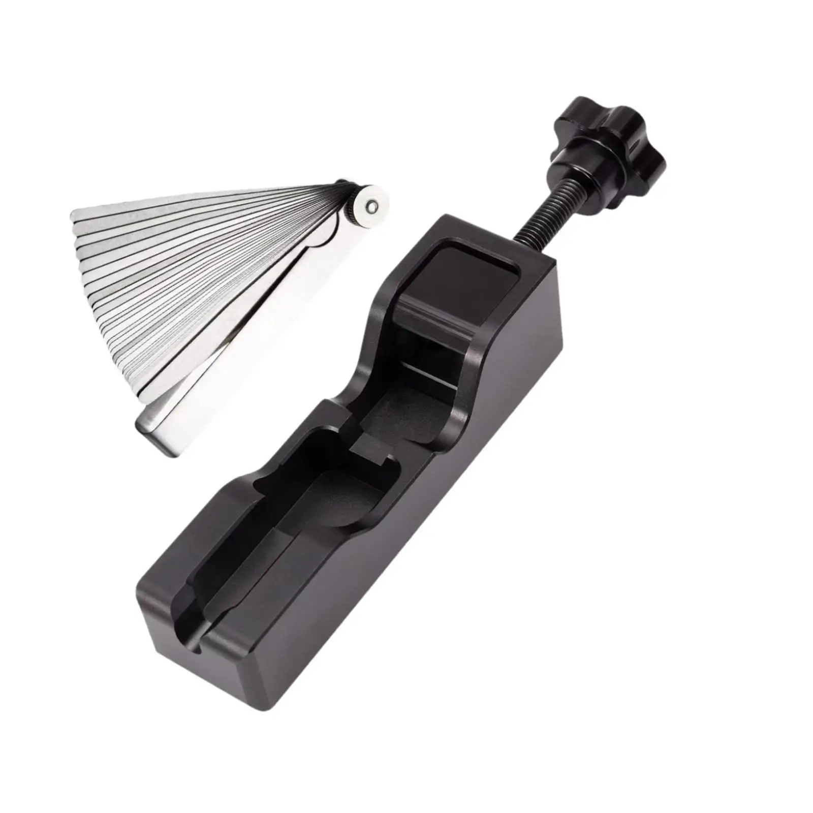 Universal Aluminum Alloy Spark Plug Gapping Adjustment Tool Easy Use Parts for Automotive Repair Work