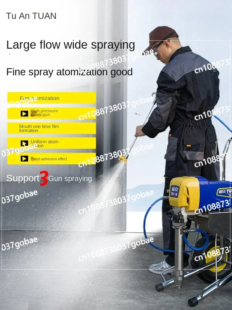 Latex Paint Putty Special Spraying Machine Multi-functional Automatic High Pressure Airless Electric Spraying Machine