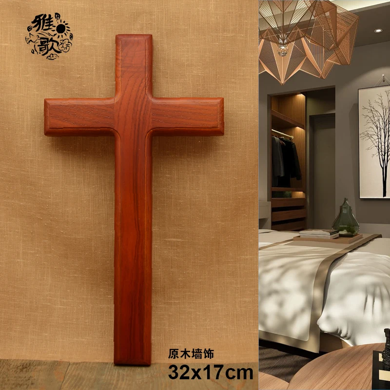 Wall Cross Decor Wall Hanging Decoration Wood Cross Catholic Gift Packaging crucifix wall cross wall crosses for home decor