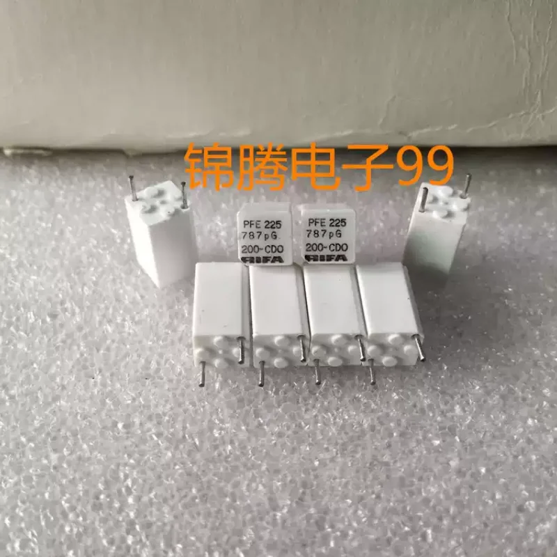 10-100pcs Swedish RIFA PFE225 series 200V 787pf silver film fever coupling capacitor
