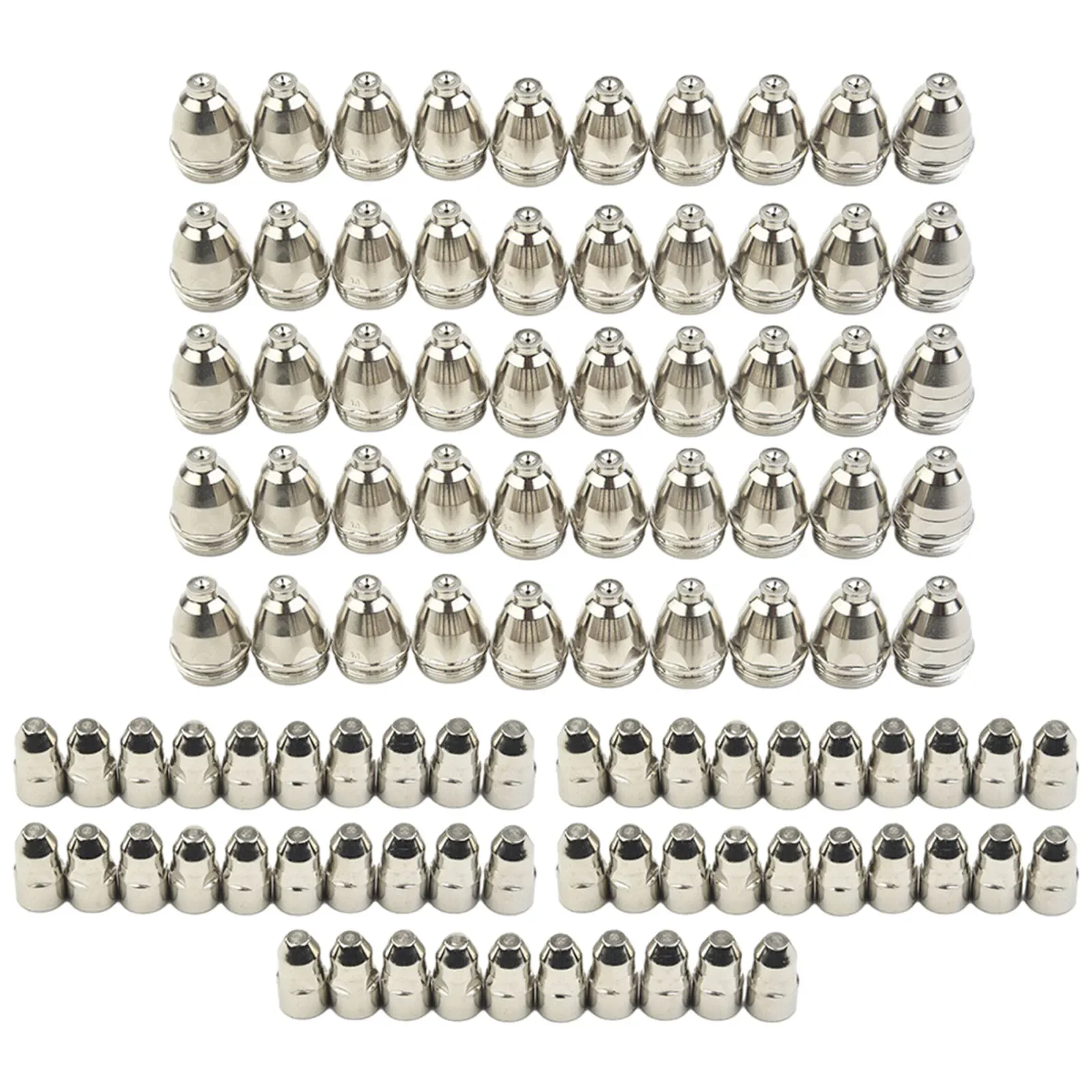 100pcs P80 Plasma Electrode Tip Nozzle 1.5mm Cutter Torch For Air Plasma Cutting For CUT-70 CUT-80 CUT-100 CUT-120