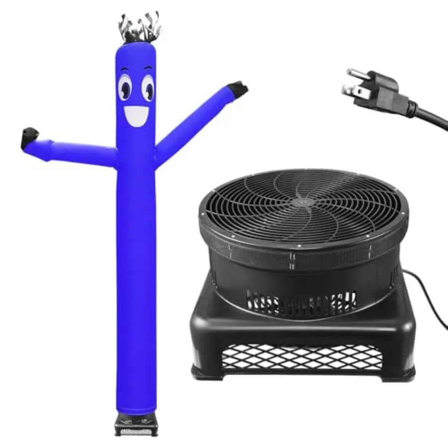 

Air Dancers Wacky Waving Inflatable Tube Man Set - 20FT Tall Advertising Air Dancer Waving Man Inflatable Tube Guy with Dancer