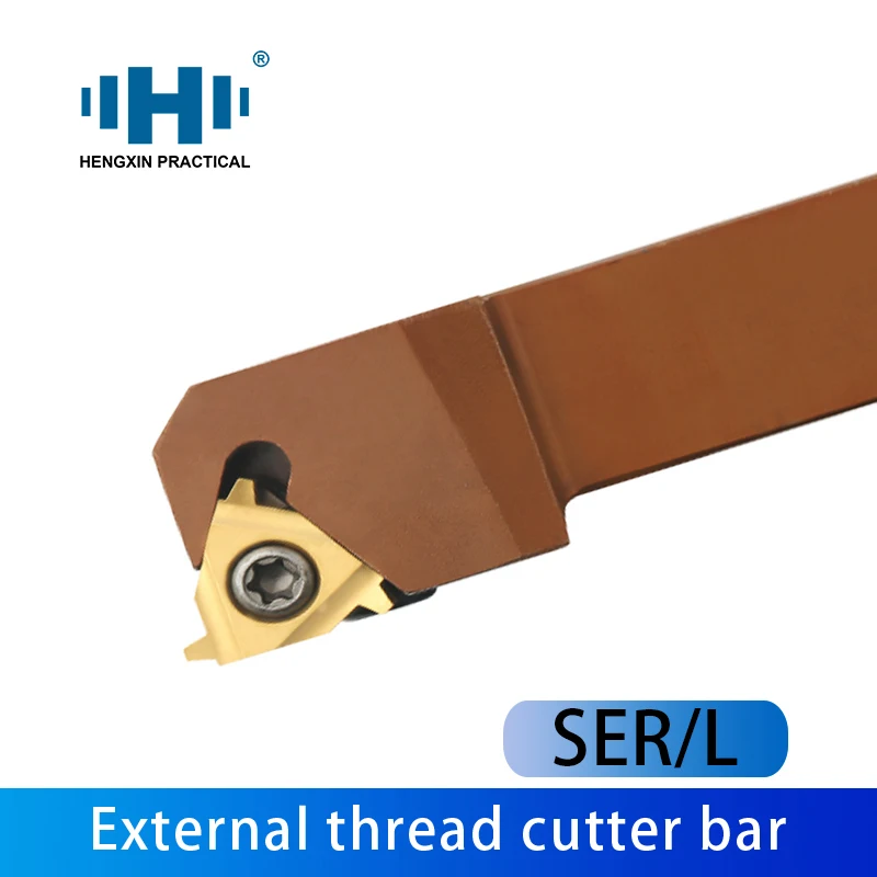 

HENGXIN External Thread Turning SER1010H11 SEL1010H11 1212H11 1616H11 Carbide inserts Lather CNC Machine Bar Cutting Tools Set