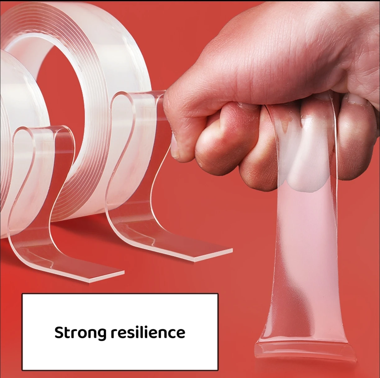 Nano cinta adhesiva fuerte sin rastro Nano cinta de doble cara mágica PET transparente cinta de doble cara