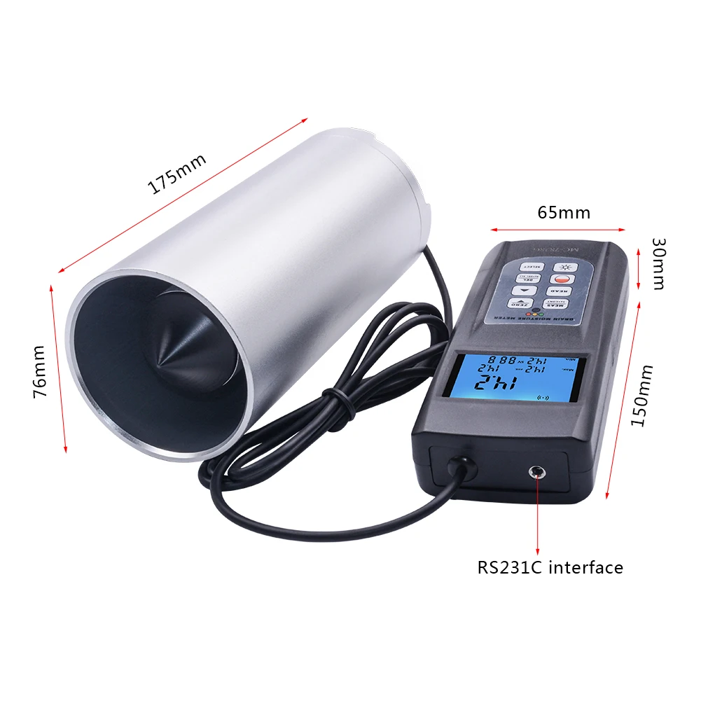 Digital Grain Moisture Tester for Distribution Collection Processing Packaging Grain Moisture Tester Coffee Beans