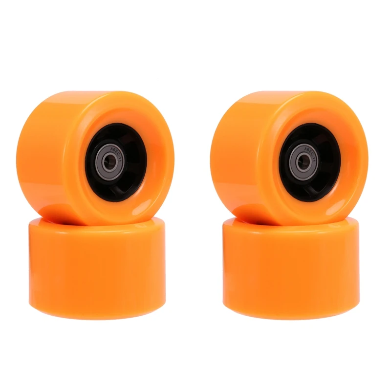 

4Pcs 83X52mm Longboard Wheel With Bearing Smart Skateboard Wheel Roller Skate Board Long Board Wheel