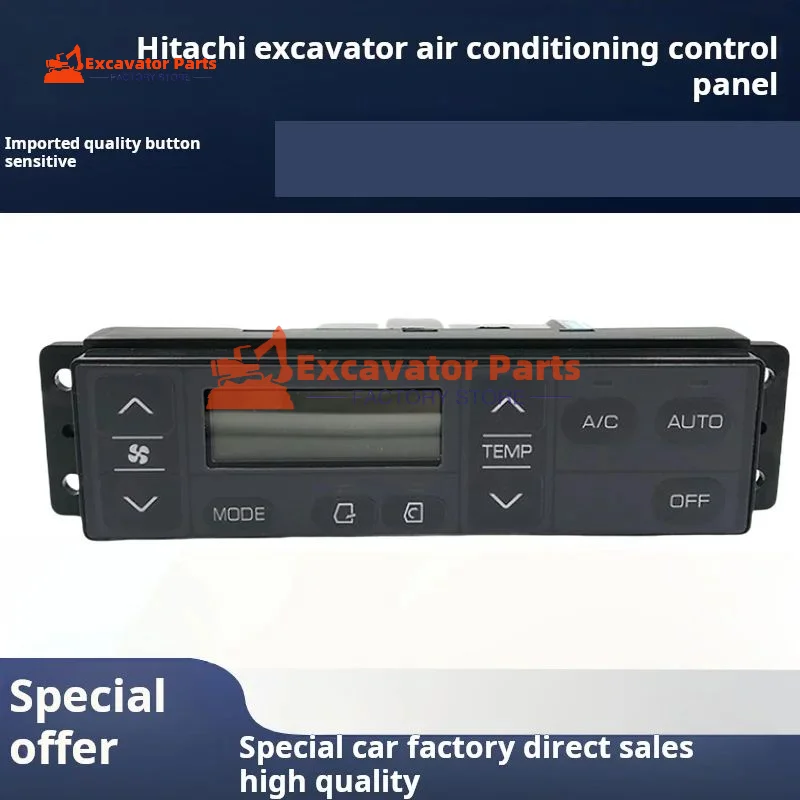 For Hitachi ZAX EX 60 70 120 200 230 250 240 210 360-3G-6 Air conditioning control panel Excavator Parts