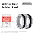 Titanium gray 2pcs