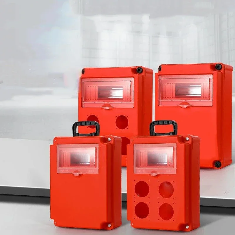 Outdoor Waterproof Power Distribution Box Portable Construction Site Power Supply Inspection Box Customizable
