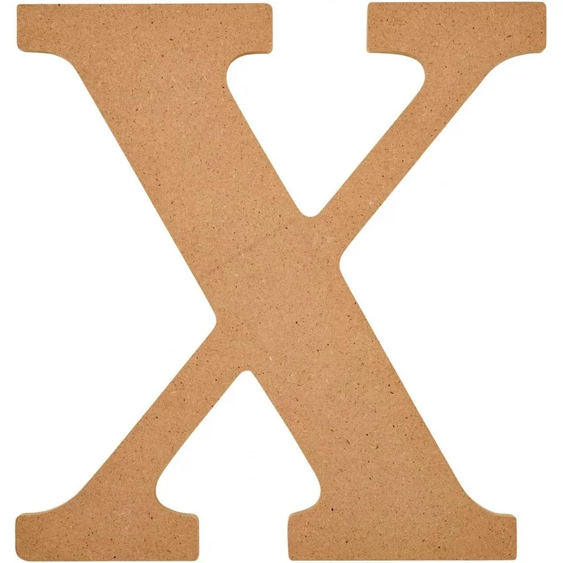 Carta inacabada de madeira, 8 projetos de artes e ofícios de superfície de madeira, 63603, 8 polegadas