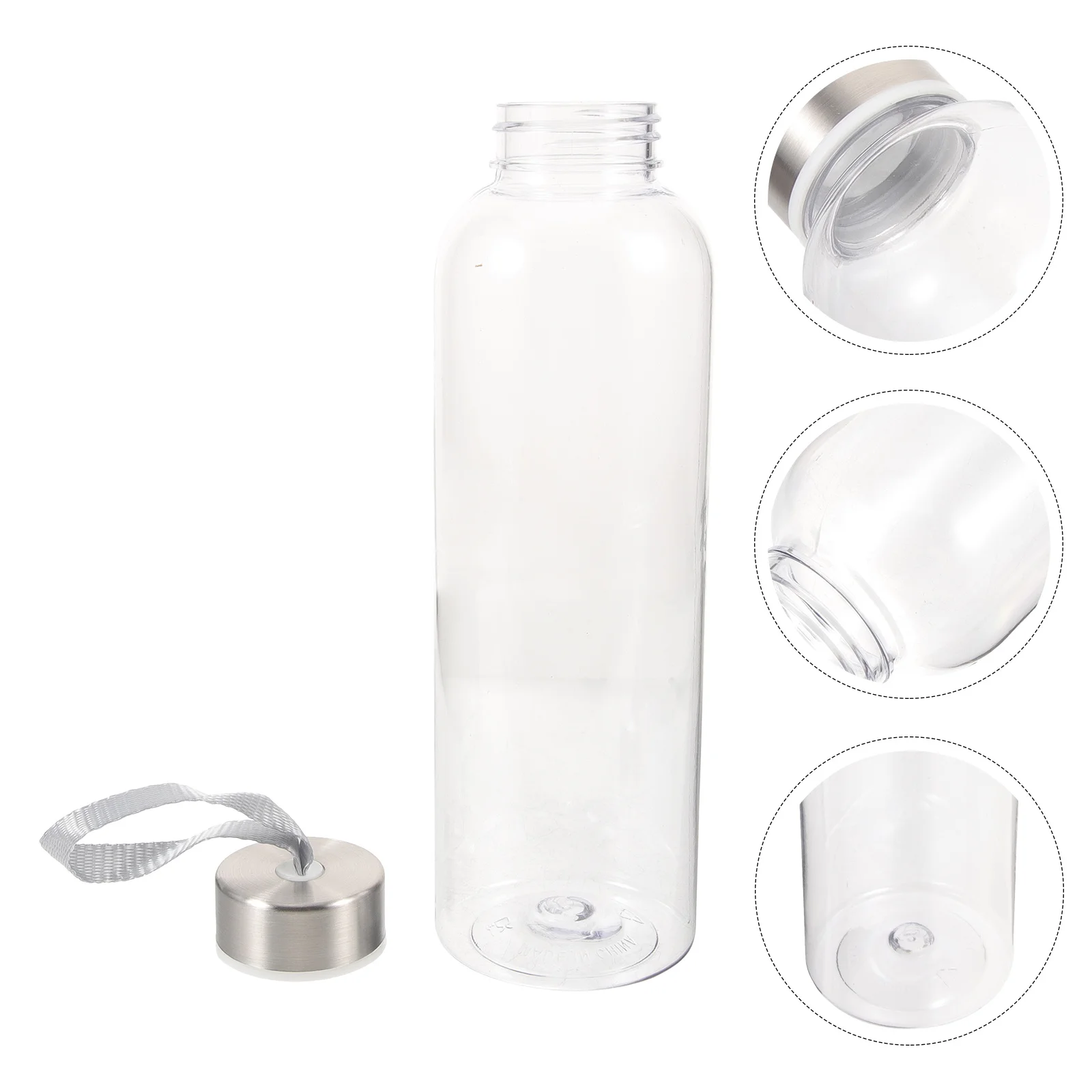 

500Ml Outdoor Sports Water Bottle Food Grade Leakproof Lightweight Durable Plastic Drinking Bottle For Running Yoga Biking