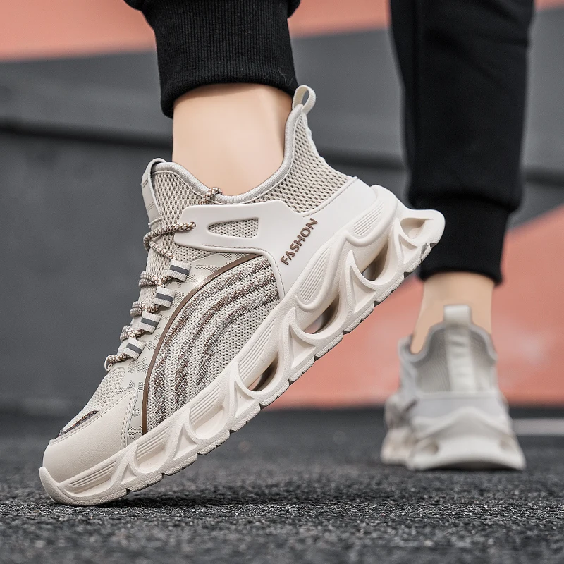 

Мужские легкие модные кроссовки Мужская дышащая повседневная спортивная обувь, повседневная спортивная обувь с износостойкой подошвой