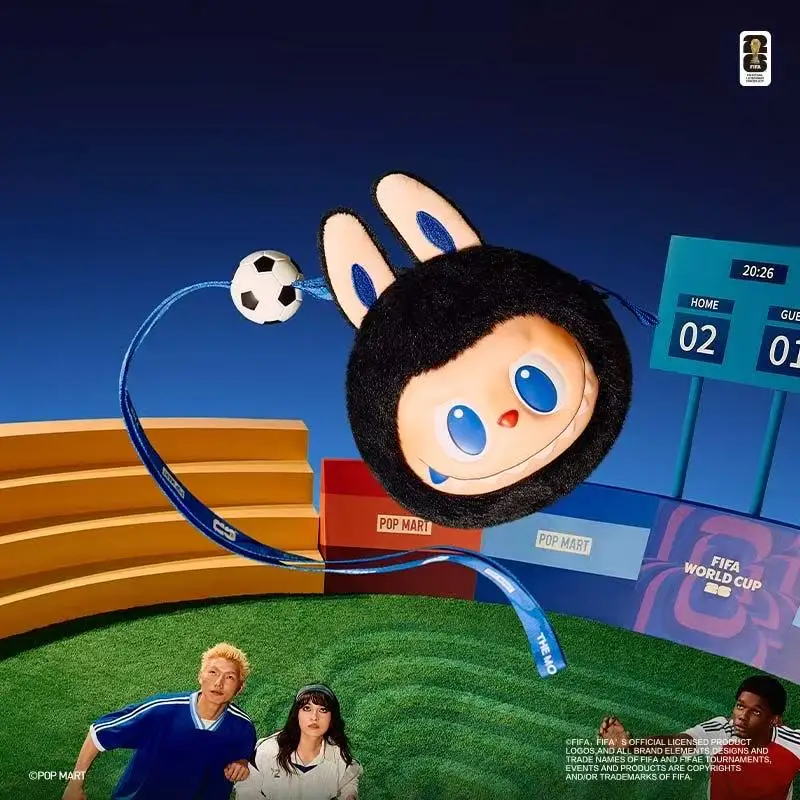 POP MART THE MONSTERS X FIFA Blind Box Vinyl Plush Doll