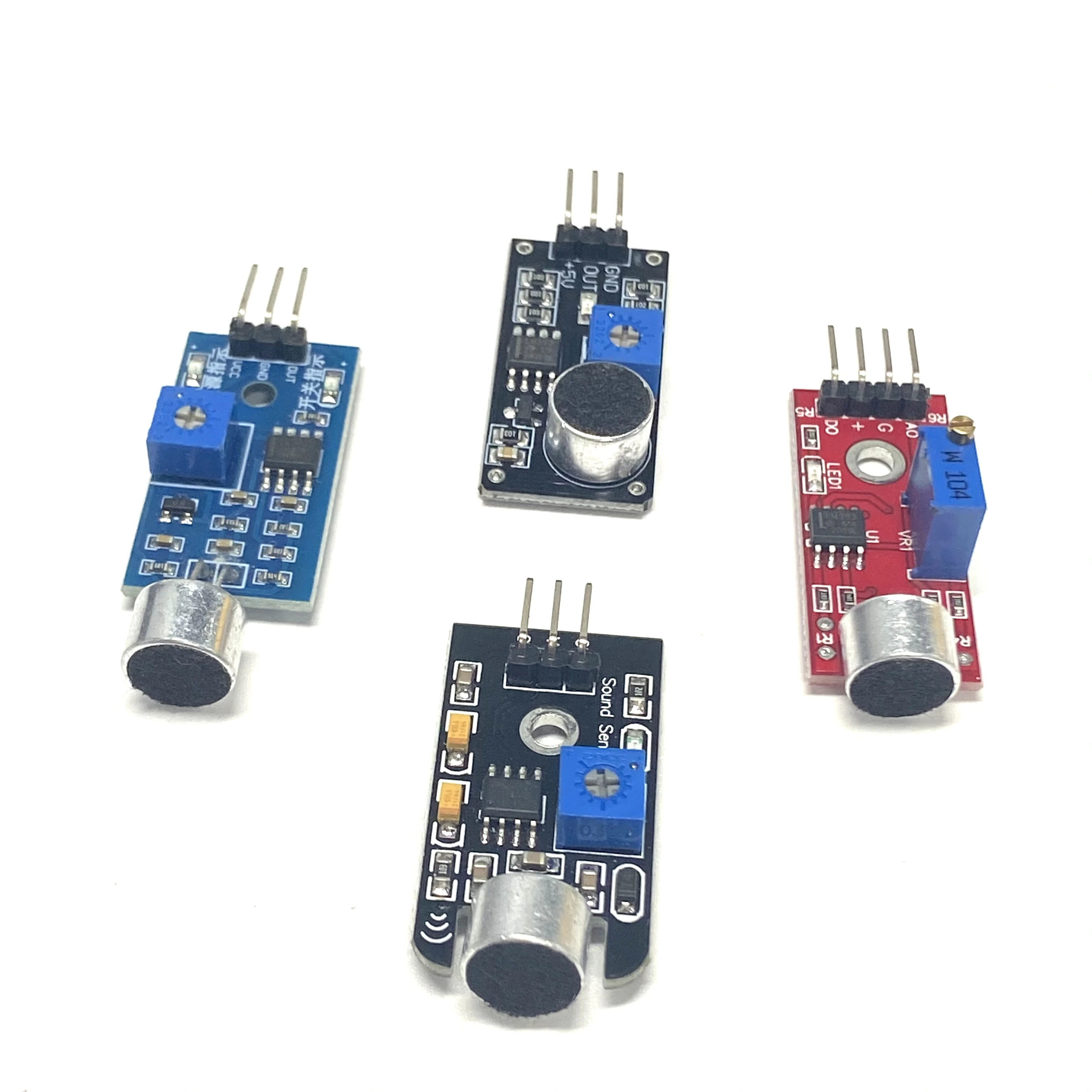 KY-037  High Sensitivity Microphone Sensor Module Microphone  Amplifier Smart Car Module Electronic Building Blocks