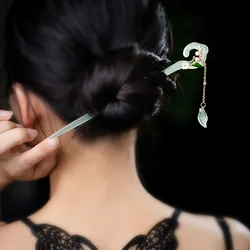 Chinese Style Hair Sticks Hair Chopstick For Women Hairpins with Pendant Wedding Hair Fork Wedding Party Headwear Headpiece