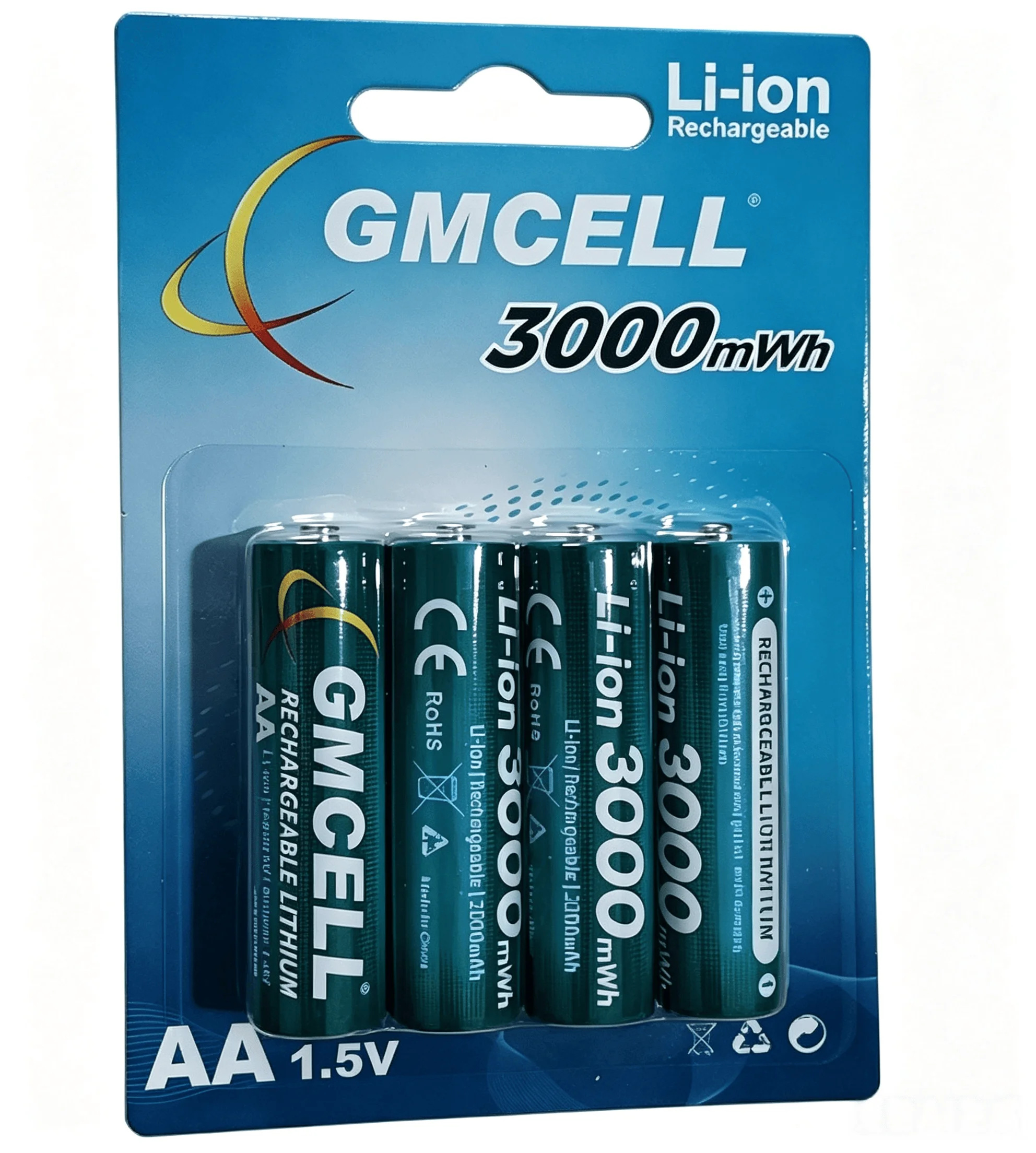 3000mWh 1,5V AA Li-ion oplaadbare batterijen Hoge capaciteit constante spanning vervangende cellen voor gamingcontroller Afstandsbediening Cont