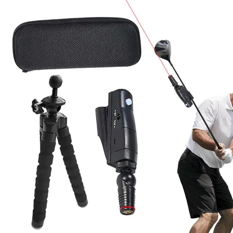 Golf Putter Laser Sight Set With Tripod Protection Box Golf Lasers Putting Trainer Golf Putting Aim Corrector Golf Practice Line