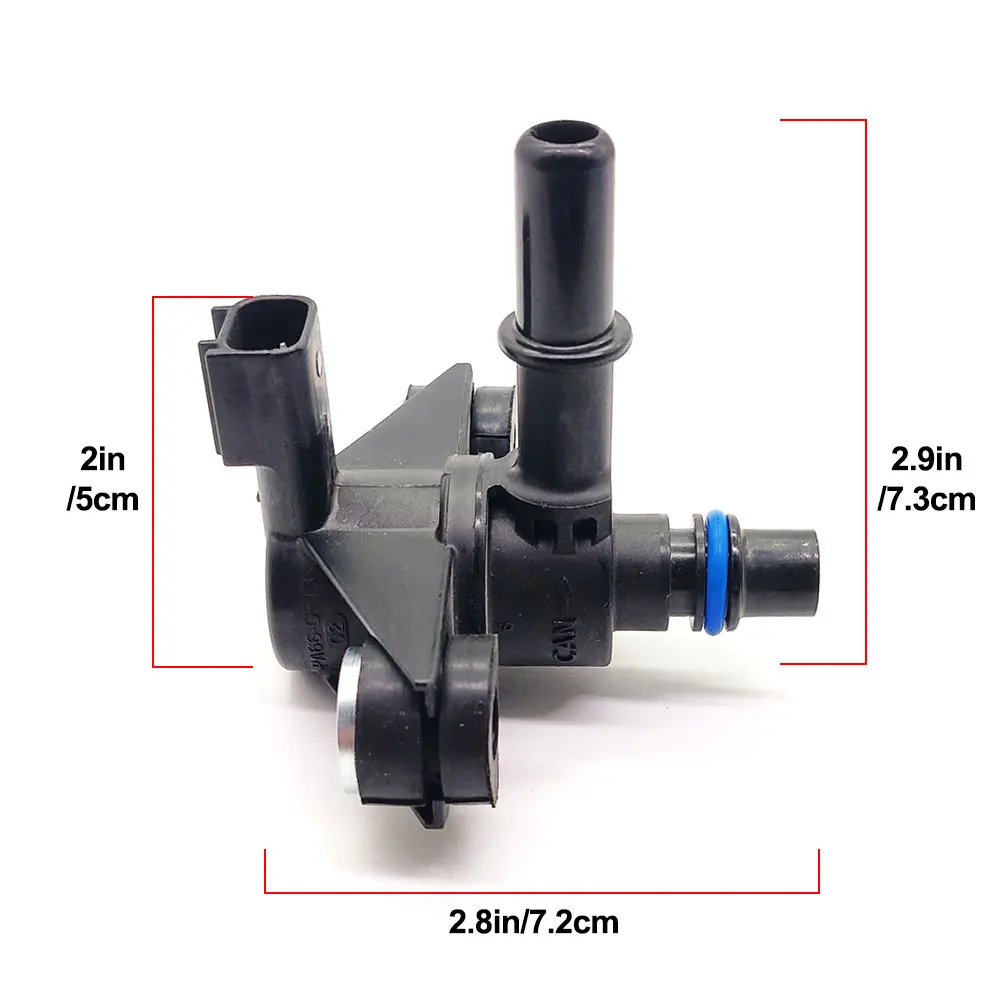 Elettrovalvola di spurgo del contenitore del vapore EVAP per Ford Edge Escape F150 2011-2017