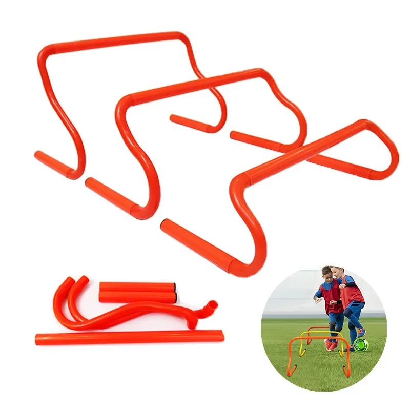 23cm折りたたみ式ハードルサッカー練習器具サッカースピード敏捷性トレーニングハードルジャンプバー屋外スポーツアクセサリー