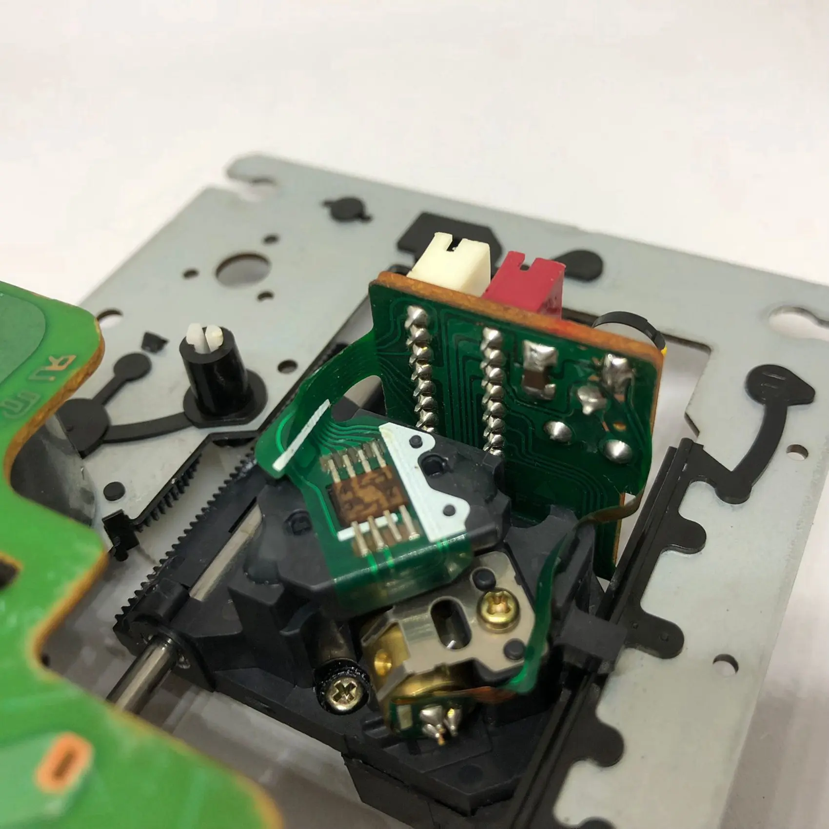 A003 2X Ersatzkopf Optische Pick-Up-Linse mit Halterung für KSS-210A Player