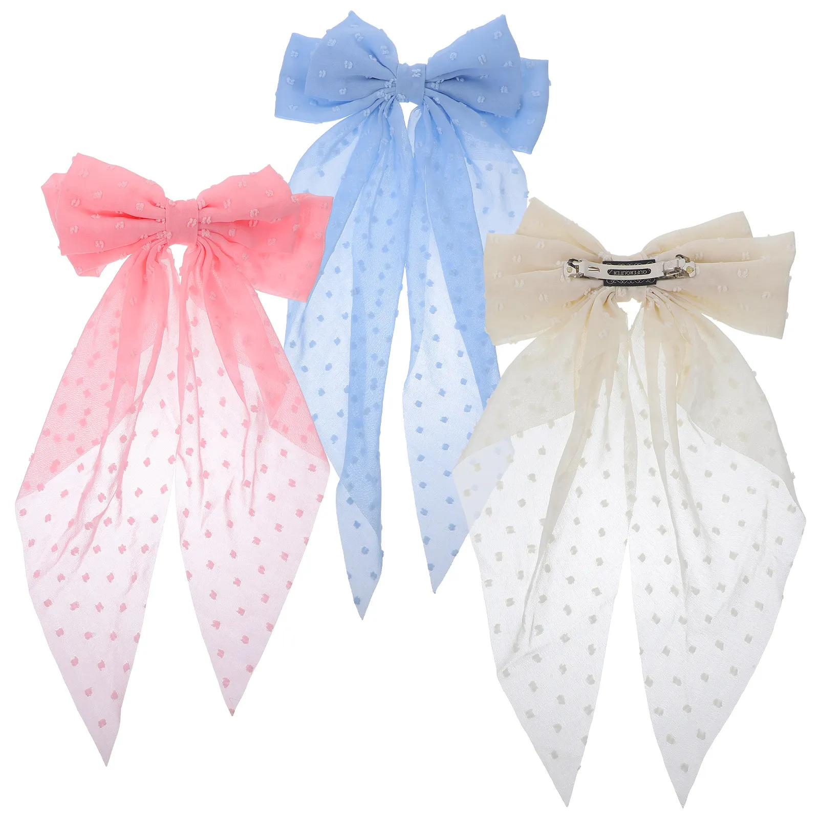 

Набор из 3 женских заколок для волос с бантиками в винтажном стиле, легкие заколки для выпускного, свадьбы, дня рождения