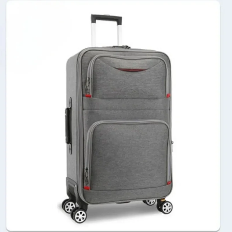 Suitcase Universal Wheel Waterproof Luggage Carry-on Travel Bag Large Capacity Oxford Rolling Luggage Set Password Trolley Case