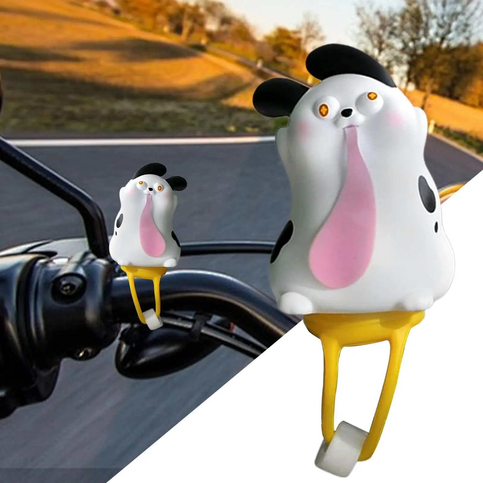 

Украшение на руль велосипеда, мультяшное животное, украшение на руль электрического скутера, аксессуар для скутера, езда на велосипеде, дети на открытом воздухе
