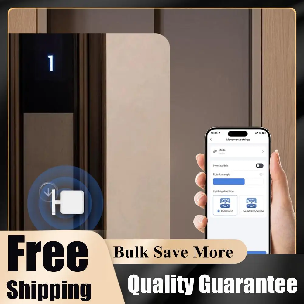 

Bluetooth-Compatible Smart Finger Robot App Control Button Controller Rechargeable Light Button Presser for Bedroom Living Room