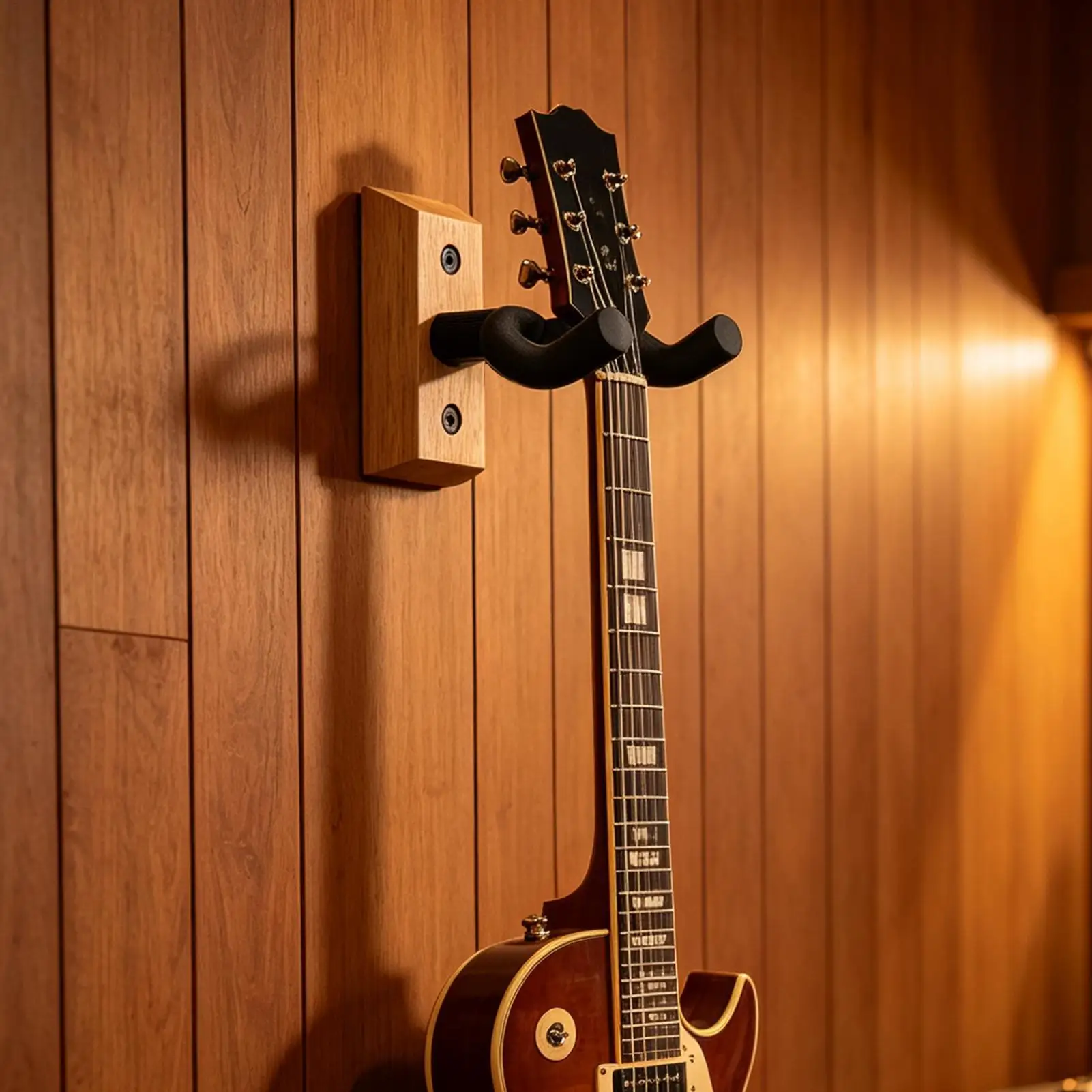 Guitar Hanger Heavy Duty Easy Install Secure Holding Hook Acoustic Electric Guitar Rack for Mandolin Ukuleles Practice Room