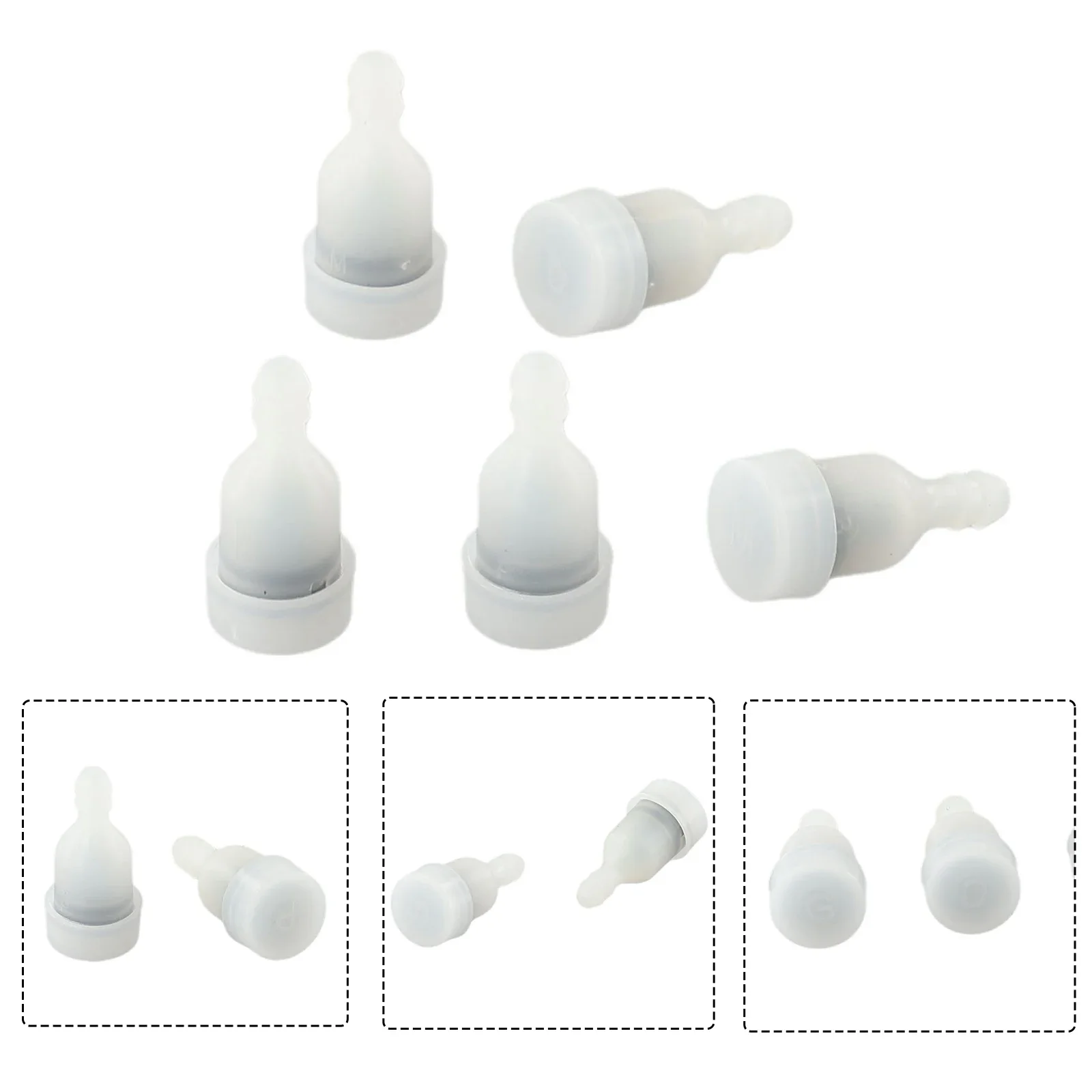 5pcs Fuel Tank Breather Vent Air Check  Replace Valves Chainsaw Brush Cutter Parts Power Equipment Acccessories
