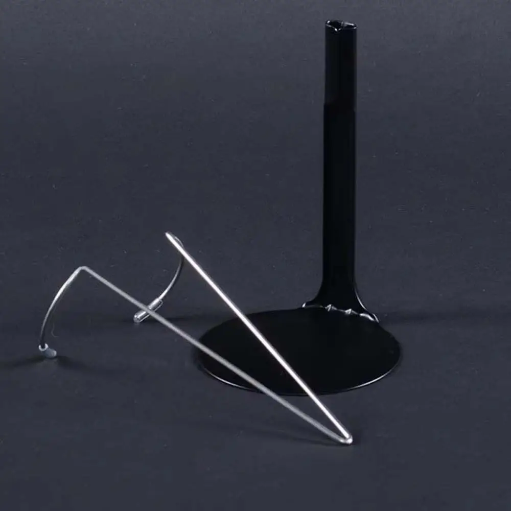 12 inch U-Shape Doll Display Stand Adjustable Metal Holder Doll Bracket Support 1/6 Scale Black White Figure Models Stand DIY