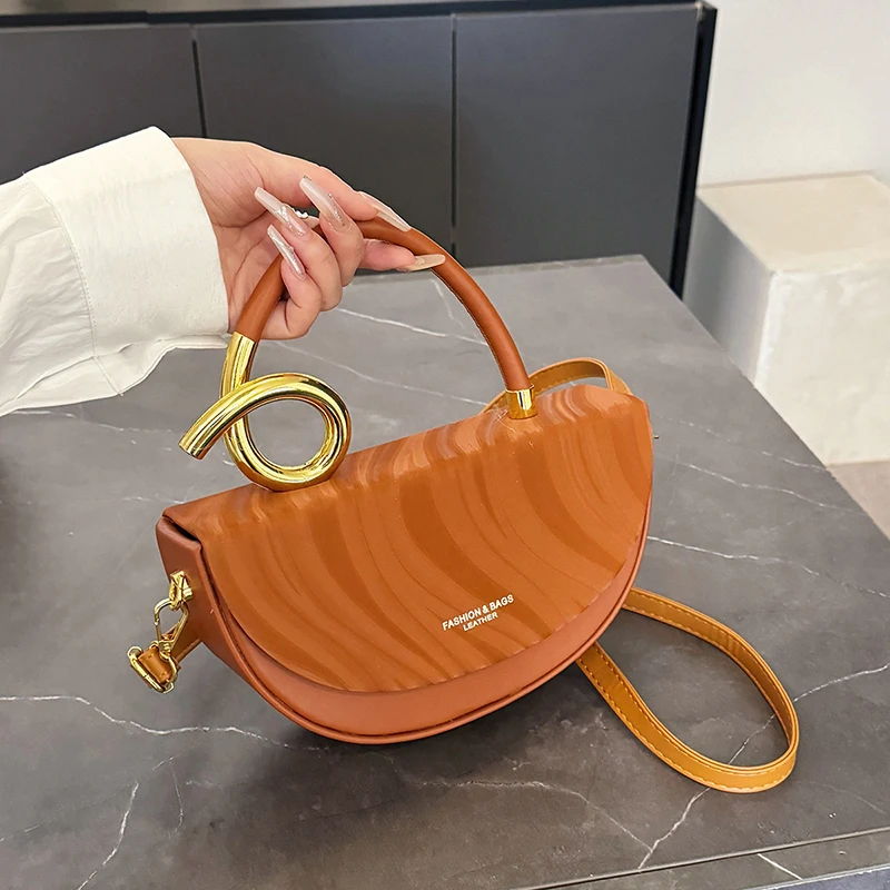Luz de luxo high-end sela saco europeu americano retro design saco de um ombro nova moda crossbody saco versátil sacos casuais