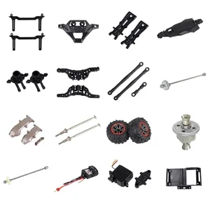 XLH XINLEHONG HOSIM 9125 1/12 RC CAR SPARE SPARE PARTSディファレンシャルショックアブソーバースイングアームドライブシャフトステアリングカップサスペンションアーム 10ベストセールスHOSIM 9125部品-4