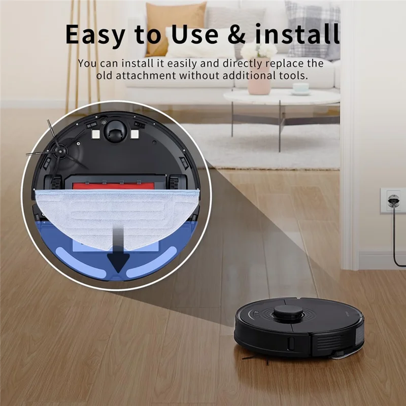 -N21R Sweeping Mop Mounting Bracket For Roborock S7 S70 S75 T7S Robot Vacuum Cleaner Spare Parts